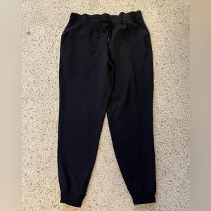 Black lululemon joggers size 10